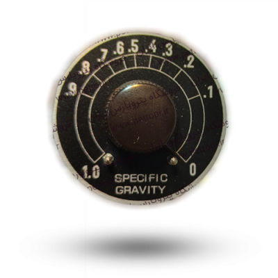 دکمه تنظیمگر Specific Gravity